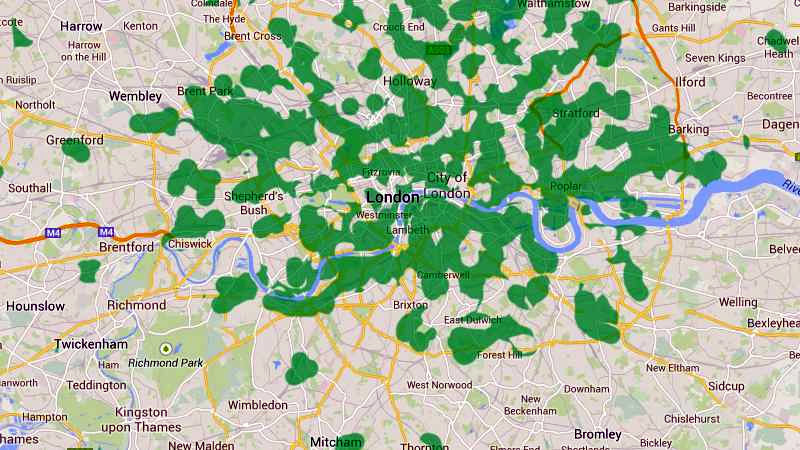 EE is doubling the capacity and increasing the speed of its London 4G network