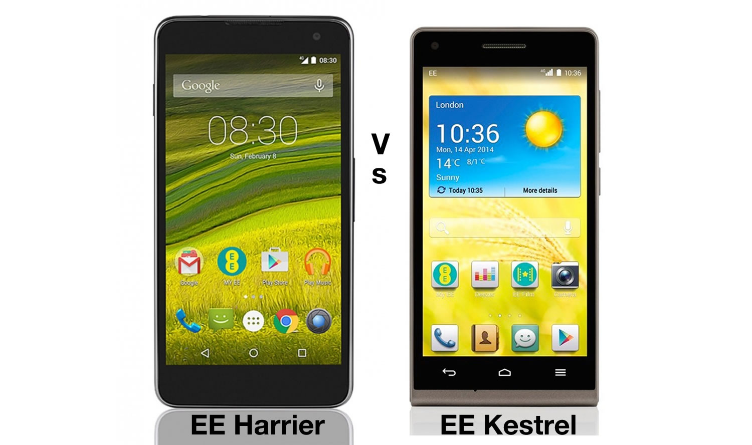 EE Harrier vs EE Kestrel