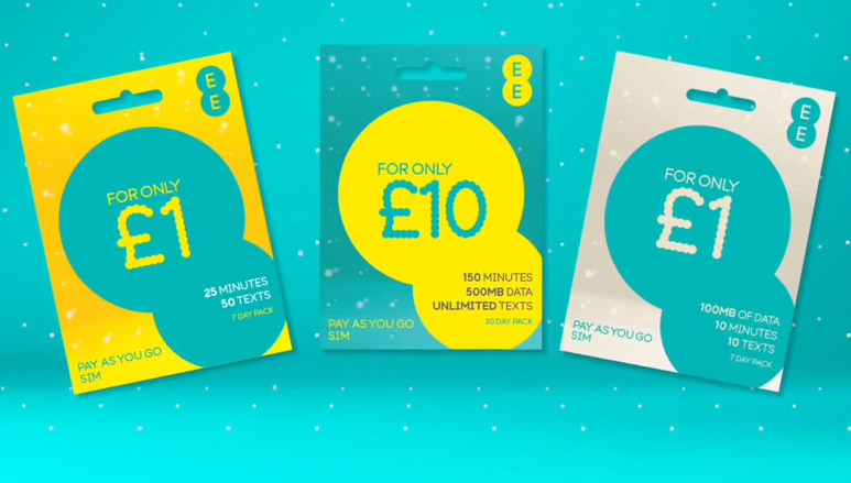 EE’s pay as you go packs are versatile and get better over time, helping you stretch your credit further.