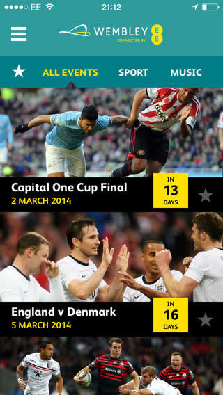 Wembley Stadium Launches Mobile App As Part Of Partnership With EE