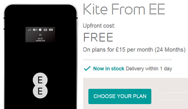 EE Kite now available