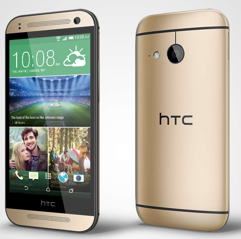 HTC One Mini 2 in Gold available exclusively soon on superfast 4G from EE