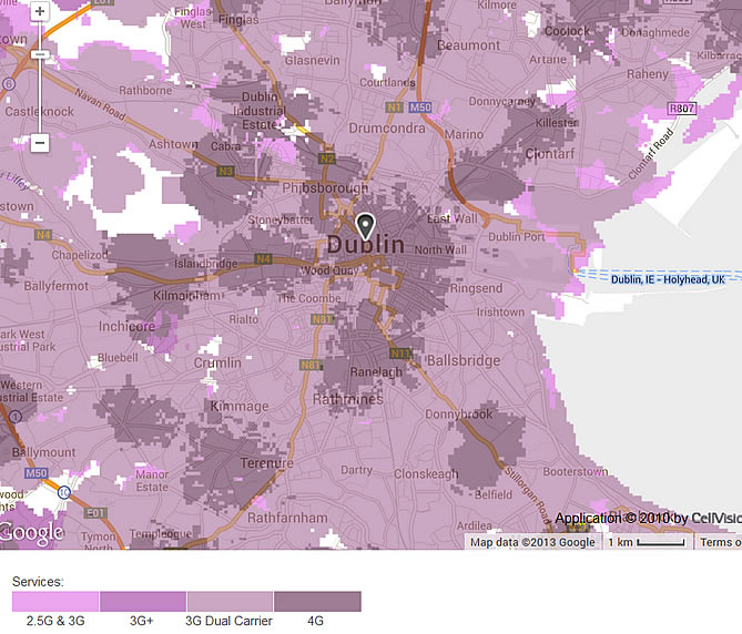 Vodafone Ireland 4G