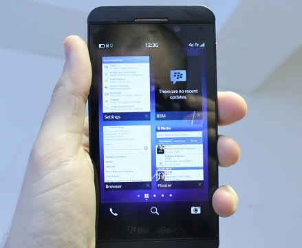 Blackberry Z10 Hands-On