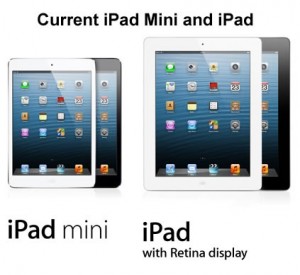 Apple iPad Mini and iPad 5