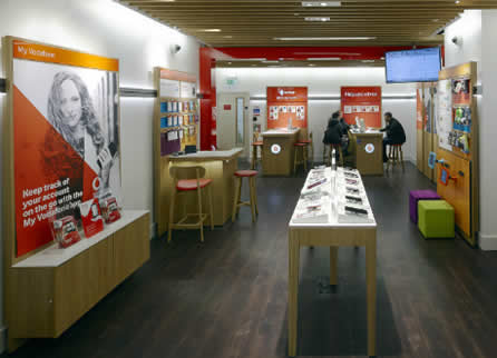 Vodafone is improving its high street experience