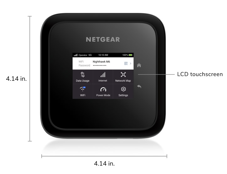 Netgear Nighthawk M6 Dimensions