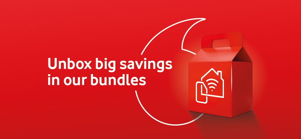 Vodafone Broadband and SIM bundles