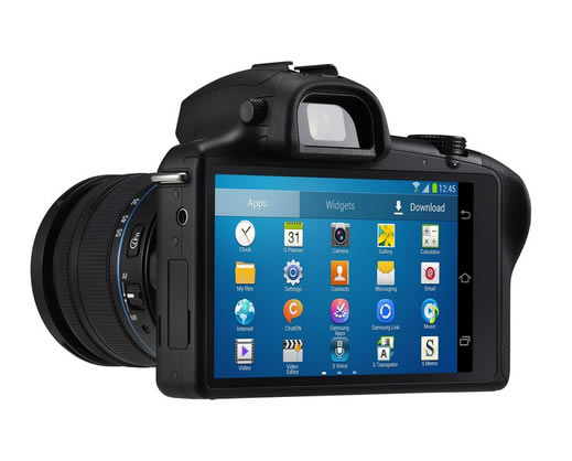 The Samsung Galaxy NX Smart 4G Compact