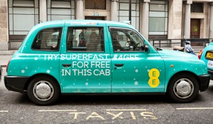 4G in taxis via EE