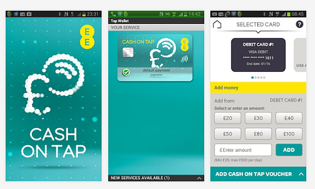 EE Cash on tap