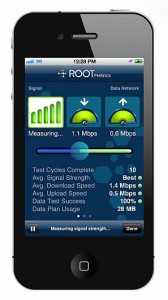 4GEE speed tests Rootmetrics