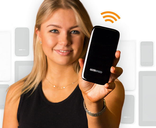 Goodspeed 4G mobile hotspot MF900