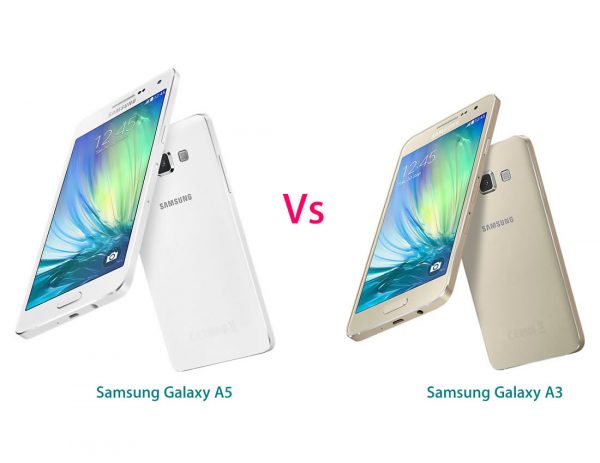 Samsung Galaxy A3 vs Samsung Galaxy A5