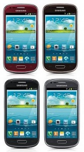 Samsung Galaxy S3 Mini Colours